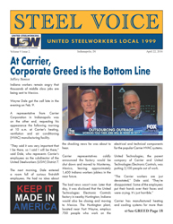Steel Voice Spring 2016